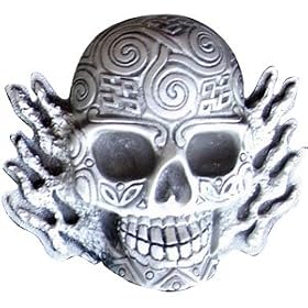Click to order Flaming Skull Beer Opener Belt Buckle!