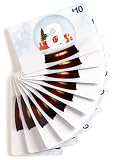 Amazon.com $10 Gift Cards - 10-pack (Holiday)