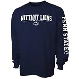 Penn State Nittany Lions Navy Blue Standard Long Sleeve T-shirt