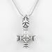 Sterling Silver Thor's Hammer Pendant on on 18