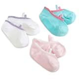 Jefferies Socks Girls 2-6x Ballet Strap Slipper Ped