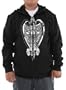 adidas Men's Impervious Zip Fleece Hoody ( sz. XXL, Black )