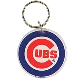 Chicago Cubs - Baseball Logo Acrylic Keychain MLB Pro Baseball