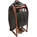 Mahogany Hardwood Clothes Valet Stand Image