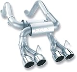 Borla 11761 Rear Section Exhaust - CORV Z06/ZR1 '06-'09 7.0L/6.2L V8 MT RWD 2DR