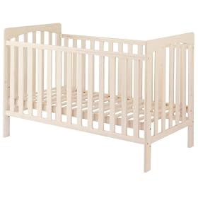 Kub ECO 70 cm x 140 cm Eco Cot Bed FSC (White)