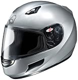 Joe Rocket RKT Prime Full Face Motorcycle Helmet Silver Large L 121-574