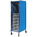 Coverall Worcester Pan Rack Cover Blue Vinyl - 28" L x 23" W x 64" H