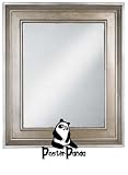 Review PosterPanda.com  / 11x14 - SILVER with Gold Wash FRAMED MIRROR