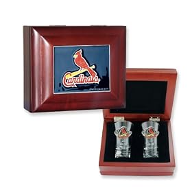 MLB Cardinals Flared Team Shooters Collector Box