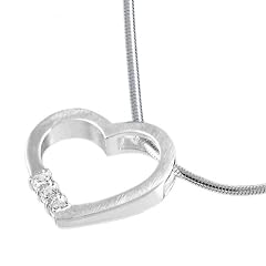 Vinani Damen-Anh�nger DIAMOND HEART mit Kette 925 Sterlingsilber 40 cm ADH40