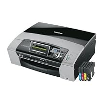Brother DCP-585CW 3-in-1 Tinten-Multifunktionsdrucker (integrierter LAN/WLAN DCP-Server, LCD-Farbdisplay) inkl. 3 Jahre Herstellergarantie