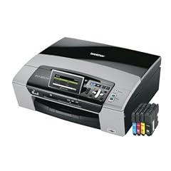 Brother DCP-585CW 3-in-1 Tinten-Multifunktionsdrucker (integrierter LAN/WLAN DCP-Server, LCD-Farbdisplay) inkl. 3 Jahre Herstellergarantie