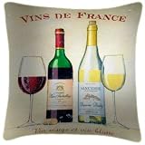 Vin De France Cushion - Martin Wiscombe Cushions