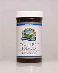 Nature's Sunshine Target P-14 Herbal Dietary Supplement for Digestive System (90 caps)