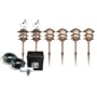 LiteSounds LS2400C Landscape Lights with Speakers, Copper, 6 Pack