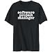 T-Shirt Mens Black  Software Project Manager  Occupations