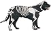 Glow in the Dark Skeleton Pet Costume