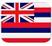 Hawaii Hawaiian Flag Mousepad Mouse Pad Mat