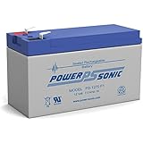 Powersonic PS-1270F1 12V / 7 Amp Sealed lead acid Battery