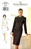 Vogue 8875 Sewing Pattern Misses Top and Skirt Size 20 - 24 - Bust 42 - 46