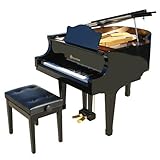 Schoenhut 49 Key Pro Baby Grand Piano - Black