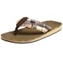 Cudas Men's Biff Thong Sandal,Plaid,11 M