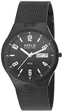 Hamlin Men's HAMM0318:001/04E92GG Black Dial Black Stainless Steel Mesh Band Watch