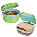 Fresh Selects Soup & Sandwich Lunch Containers (Set of 2)