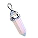 Ayliss® Quartz Crystal Healing Point Chakra Cut Gemstone Pendant for Necklace (Opalite)
