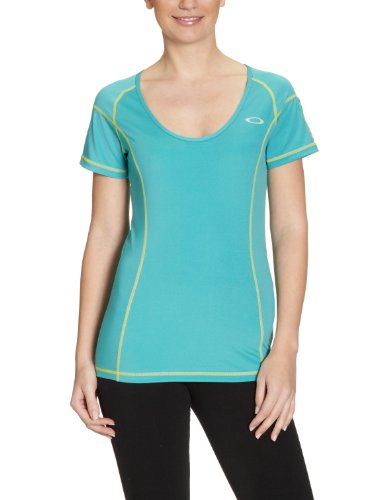 Oakley Damen Fitness T-shirt ROADMAP, green mineral, M Preisvergleich