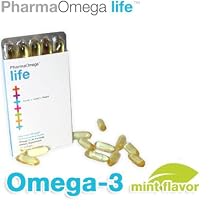 Pharmaomega Life Omega-3 Pocket Pack 15 softgels - MINT FLAVOR