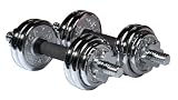 York 15kg Chrome DB Kit in a Case