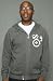 LRG The Grass Roots Zip Up Hoody in Charcoal Heather hood ,Sweatshirts for Men