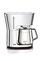 Krups KT600 Silver Art Collection 10 European Cup Thermal Carafe Coffee Maker, Stainless Steel/Chrome