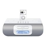 iLuv i177 Alarm Clock Speaker System for iPod (White)