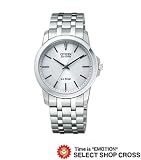 シチズン CITIZEN STILETTO ステレット エコドライブ メンズ 腕時計 66-5131 シルバー×ホワイト