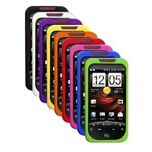 Nine Silicone Cases / Skins / Covers for HTC Droid Incredible ADR6300 - Black, White, Purple, Yellow, Orange, Red, Hot Pink, Blue, Green Nine Silicone Cases / Skins / Covers for HTC Droid Incredible ADR6300 - Black, White, Purple, Yellow, Orange, Red, Hot Pink, Blue, Green