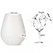 FTLIFE Stemless Unbreakable Shatterproof Silicone Wine Glasses Set of 4 Dishwasher Safe,Funny Wine Stopper Included,Perfect Gift