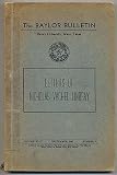 The Baylor Bulletin: Letters of Nicholas Vachel Lindsay to A. Joseph Armstrong, September, 1940