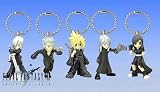 Final Fantasy 7 Advent Children 5 pc keychain+ Pin Final Fantasy 7 Advent Children 5 pc keychain+ Pin