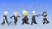 Final Fantasy 7 Advent Children 5 pc keychain+ Pin