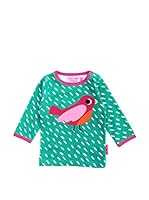 Toby Tiger Camiseta Manga Larga Lsagbird (Verde)