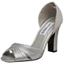 Dyeables Women's Angie Sandal,Silver,10 M US