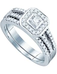 0.52CT DIAMOND BRIDAL SET