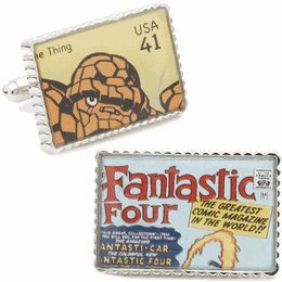  Fantastic Four Stamp Cufflinks