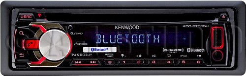 Kenwood KDC-BT555U In-Dash CD/MP3/USB Car Stereo Receiver with Bluetooth