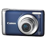 Canon PowerShot A3100IS 12.1 MP Digital Camera with 4x Optical Image Stabilized Zoom and 2.7-Inch LCD (Blue)