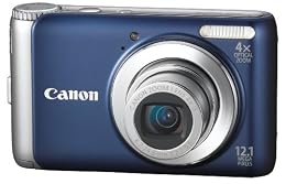 Canon PowerShot A3100IS 12 1 MP Digital Camera with 4x Optical Image Stabilized Zoom and 2 7-Inch LCD Blue 