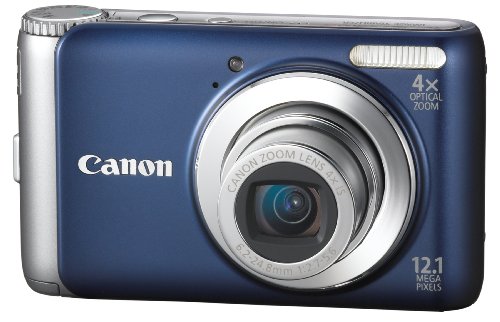Canon PowerShot A3100IS 12.1 MP Digital Camera with 4x Optical Image Stabilized Zoom and 2.7-Inch LCD (Blue)